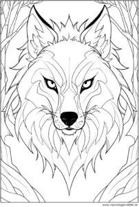 wolf-ausmalbild-fuer-kinder