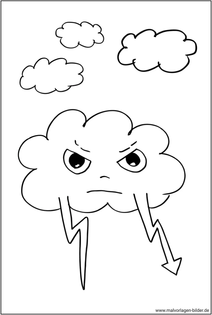 wut-wolke-blitze-ausmalvorlage